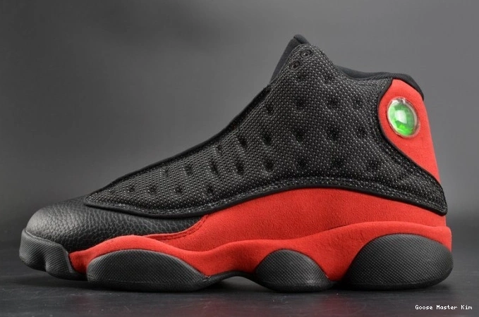 Jordan RetroBred red  414571-004 mens black Air 13 0709